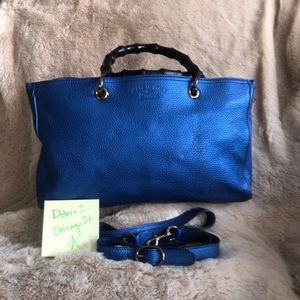 SOLD! Authentic Gucci Bamboo Shopper